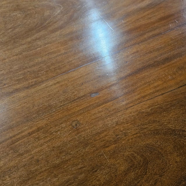 19th Century Victorian Mahogany Round Tri-Leg Pedestal Breakfast Table For Sale - Image 13 of 14