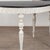 Pair, 19th Century Swedish Gustavian White Demi Lune Console Tables For Sale - Image 9 of 15