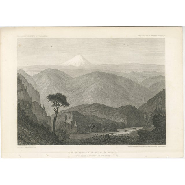 Mt Shasta & Sacramento River View, 1861, Paper For Sale - Image 9 of 9