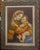 J. Gassent, Virgin of the Chair by Raphael Sanzio, 1980s, Ceramic & Wood For Sale - Image 4 of 4
