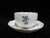 Herend Eton 724 Hand Painted Flower Porcelain Large Tea Cup & Saucer Set of 6 For Sale In Portland, OR - Image 6 of 10