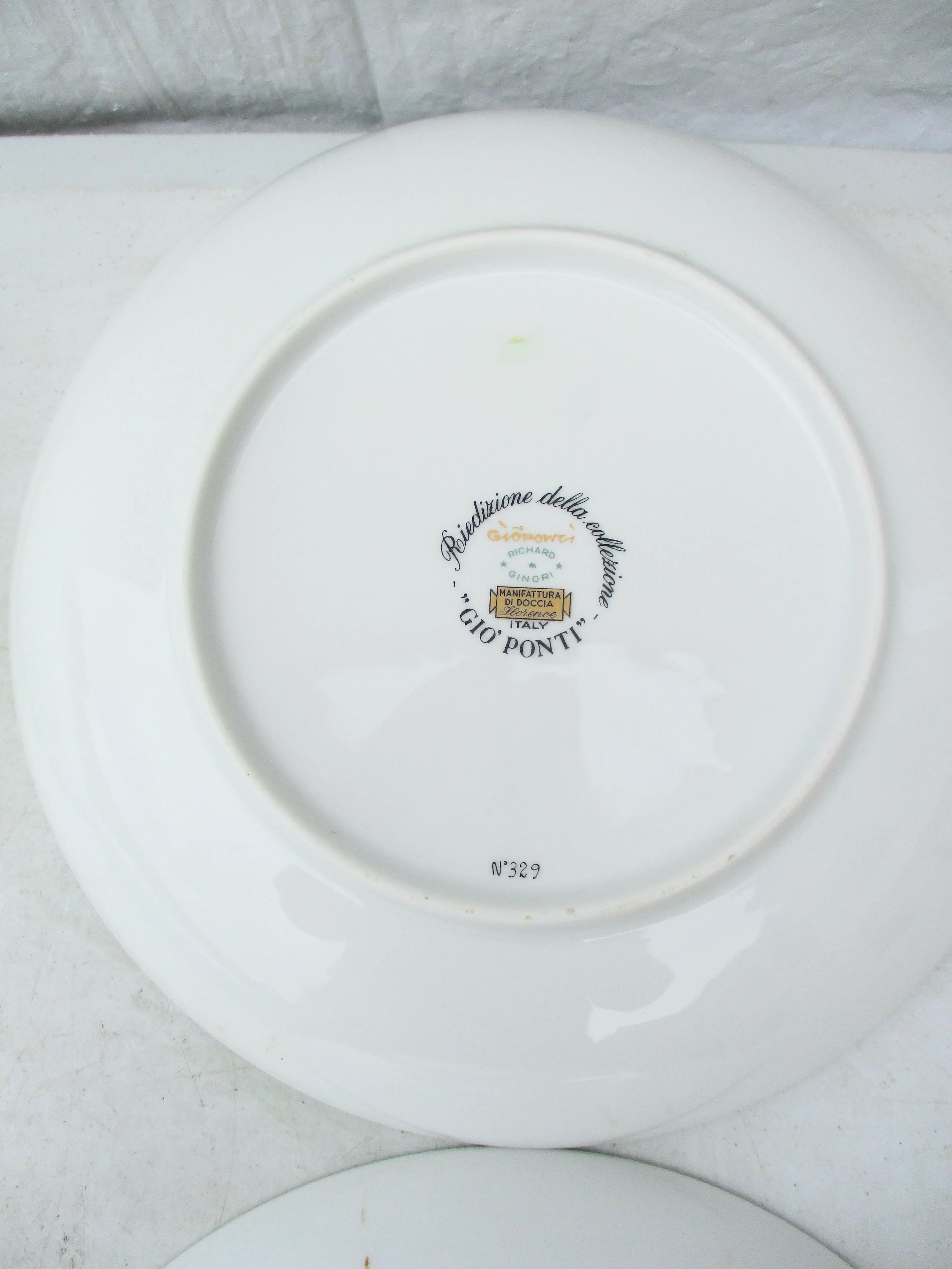 1960s Gio Ponti for Richard Ginori the Four Seasons Plates- Set of