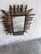 Brutalist Brutalist Wrought Iron Sunburst Mirror, 1960s For Sale - Image 3 of 8