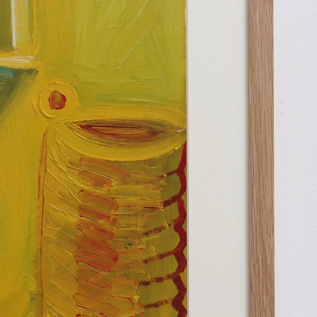 Raymond Debiève, Nude Woman at Home, 1969, Oil on Paper, Framed For Sale - Image 15 of 18