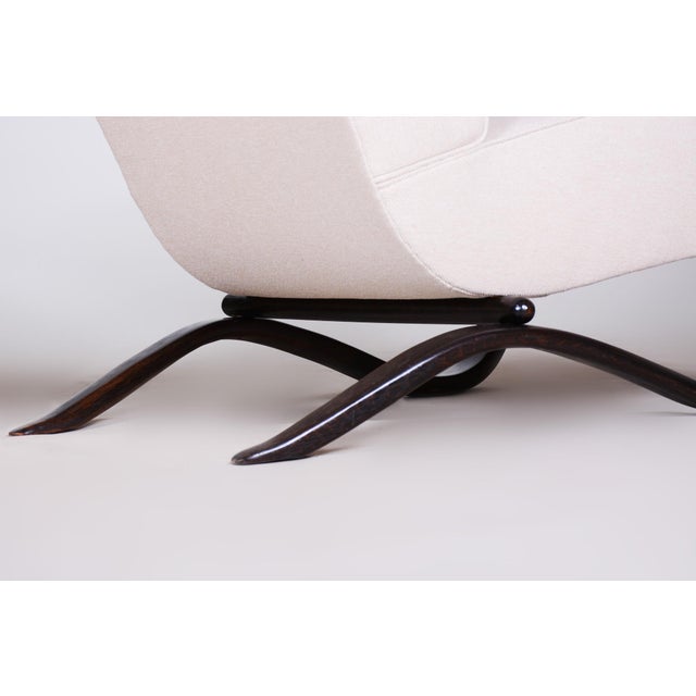 Art Deco H-269 Armchairs by J. Halabala for Up Závody, Czech, 1930s, Set of 2 For Sale - Image 10 of 15