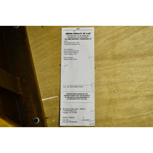 2000 - 2009 Braxton Culler Woven Bamboo Ottoman For Sale - Image 5 of 6