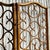 Wood Vintage Coastal Scroll Rattan Folding Screen For Sale - Image 7 of 7