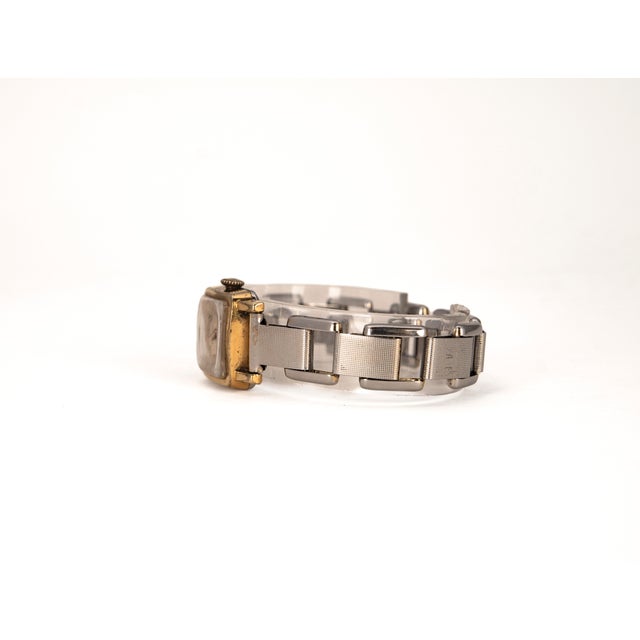 Postmodern Vintage Automatic Womens Wristwatch from Junghans, Germany, 1950 For Sale - Image 3 of 13