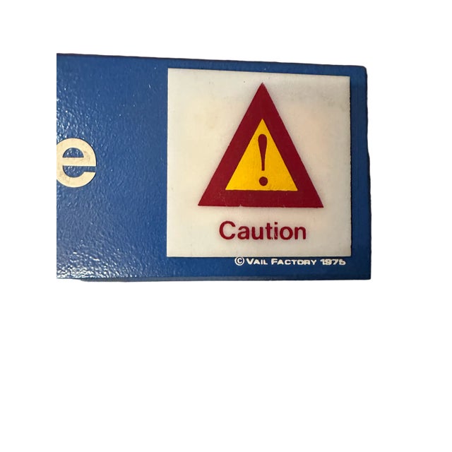 Set of 2 Vintage 1970s Ski Slope Markers Vail For Sale - Image 4 of 5