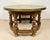 Rustic Spanish Center Table with Brass-Clad Top, 1960 For Sale - Image 3 of 11