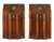 Early 20th Century Pair English Georgian Style Inlaid Mahogany Knife Boxes For Sale - Image 9 of 9
