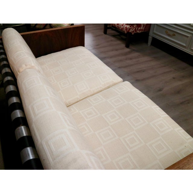 Milo Baughman Sling Sofa in Rosewood | Chairish