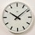Glass Vintage White Bakelite Wall Clock from Esmi, 1980s For Sale - Image 7 of 17