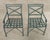 Brown Jordan Venetian Garden Dining Set Green Verdigris Finish For Sale - Image 9 of 18