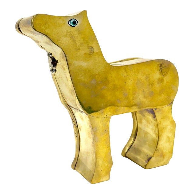 Pedro Friedeberg, Caja De Cebra, Handmade Bronze Zebra Box Sculpture, Signed Edition of 8, 2022 For Sale