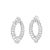 Elegant Diamond 18kt White Gold Earrings – 4.17 Carats, A Pair For Sale In New York - Image 6 of 6