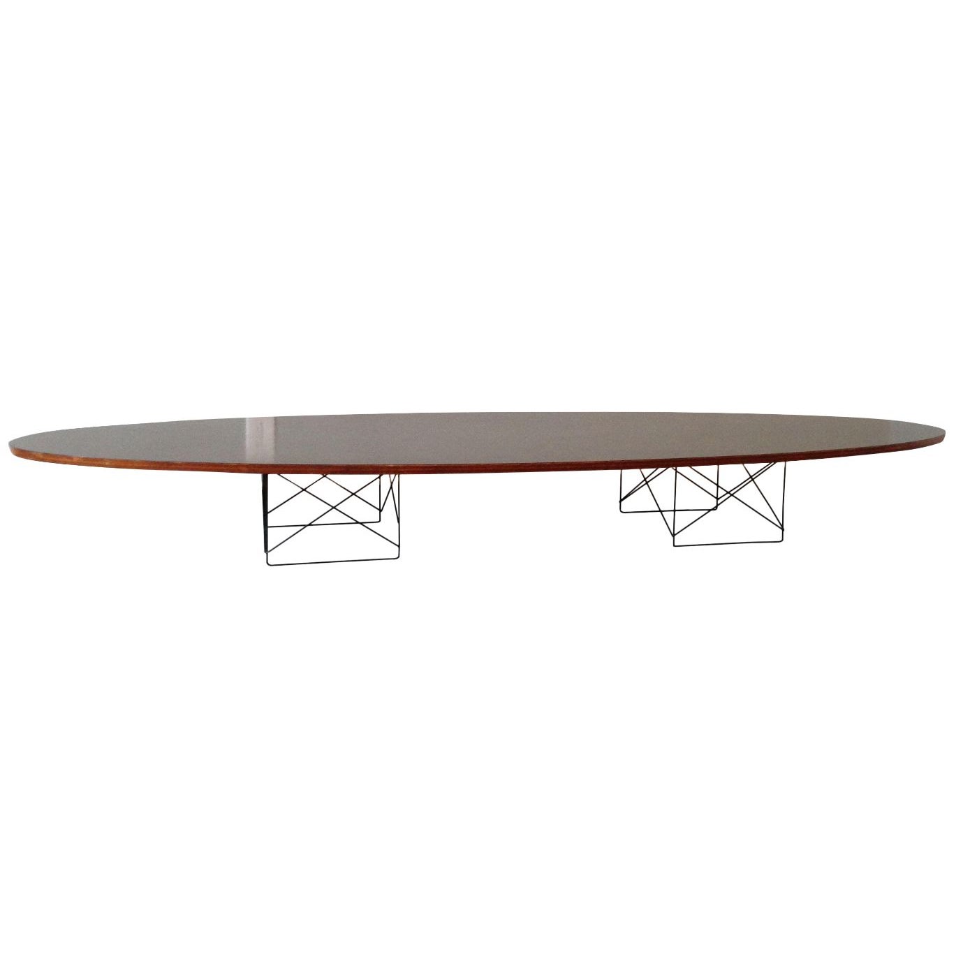 Eames Elliptical Coffee Table Early Design | Chairish