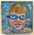 "Pool Boy", Contemporary, Original Oil Painting, Beach House Art For Sale - Image 4 of 5