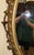 Large Mid 19th Century Gold Gilt American Philadelphia Floral Wall Mirror For Sale - Image 9 of 18