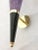Lavender Purple Murano Glass Sconces, by Mila Schon Italy 1970s, Mid Century Modern For Sale - Image 8 of 12