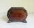 American Antique Tramp Art Box With Scalloped Corners For Sale - Image 3 of 16