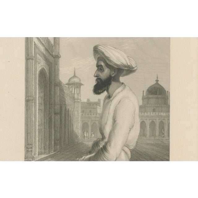 Black After Daniell, Muslim at Prayer, 1836, Engraving For Sale - Image 8 of 9
