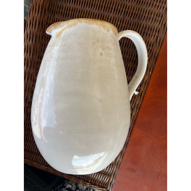 American Vintage Holly Hill Pottery Pitcher For Sale - Image 3 of 5