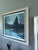 Textile Mid-Century Modern 'Twilight Path' Vintage Swedish Expressive Landscape Oil Painting, Framed For Sale - Image 7 of 15