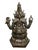 Indian Antique Bronze Ganesha Statue Khmer Style Hindu 4-Arm Elephant God Sculpture For Sale - Image 3 of 18