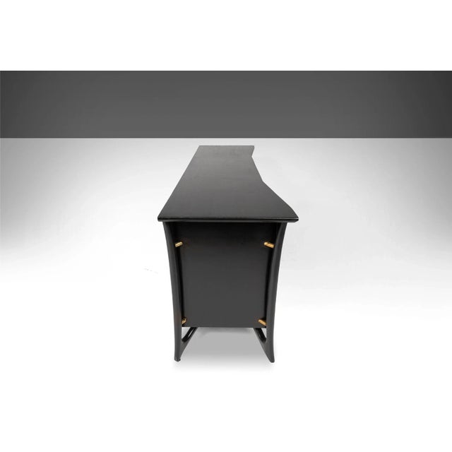 Piet Hein Ebonized Piet Hein Sculptural Dresser for Daniel Jones Inc. NYC. circa 1960 For Sale - Image 4 of 10