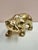 Mid-Century Modern Vintage Solid Brass Bear Statue For Sale - Image 3 of 8