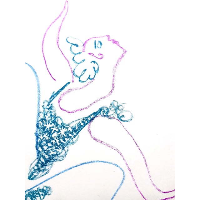 Early 21st Century Pablo Picasso, The Ballet Dancer, Original Lithograph, 1954 For Sale - Image 5 of 9