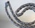 Vintage 1970s Silver Byzantine Scroll Link Chain Necklace For Sale - Image 4 of 9