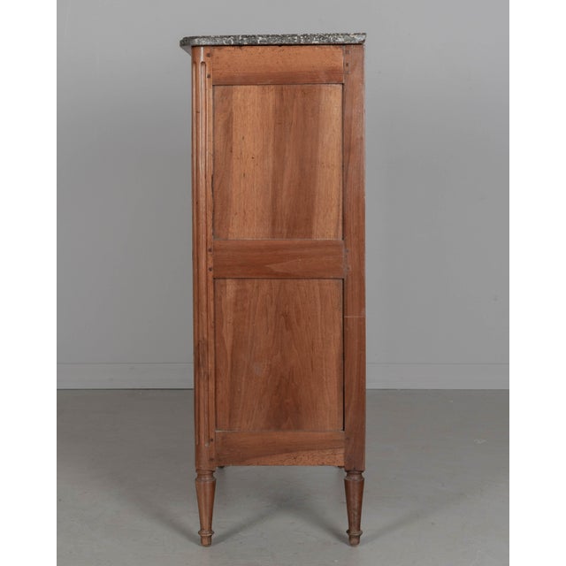 18th Century French Louis XVI Chiffonier, or Tall Chest of Drawers, Circa 1780-1800 For Sale - Image 5 of 9