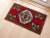 1970s 1970 Hand Knotted Mat Small Turkish Rug Entry Decor Door Mat- 1′9″ × 3′ For Sale - Image 5 of 12