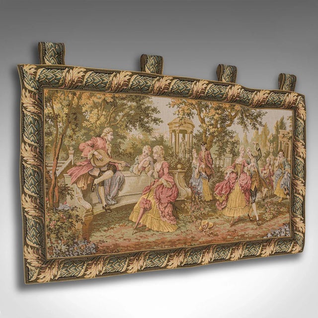 1970s Vintage Needlepoint Wall Tapestry For Sale - Image 11 of 11