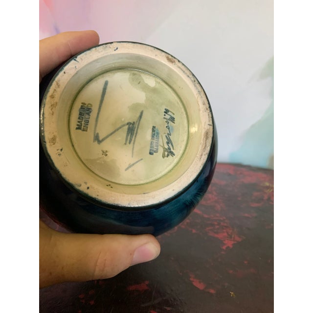 William Moorcroft "Spring Flowers" Signed Baluster Vase Circa 1930 For Sale - Image 12 of 13