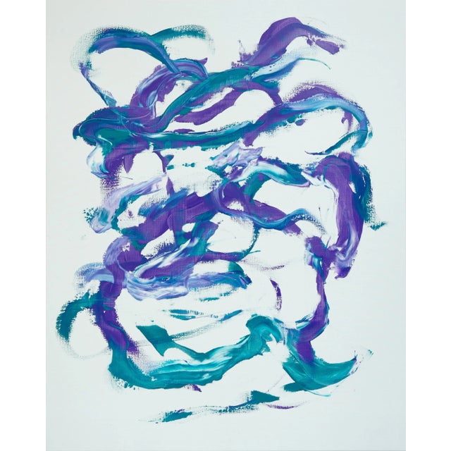 "Oil Painting 13" Large Abstract Oil Painting by Simon Findlay For Sale