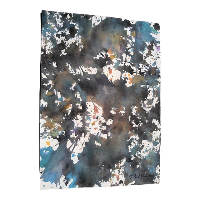 Early 21st Century David F. Gatling Acrylic On Arches Paper For Sale