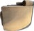 Camel Circular Swivel Chair in Camel Toned Suede For Sale - Image 8 of 16