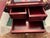 Vintage Chinese Travel Tabletop Dressing Box, Shaving Table With Folding Mirror For Sale - Image 4 of 12