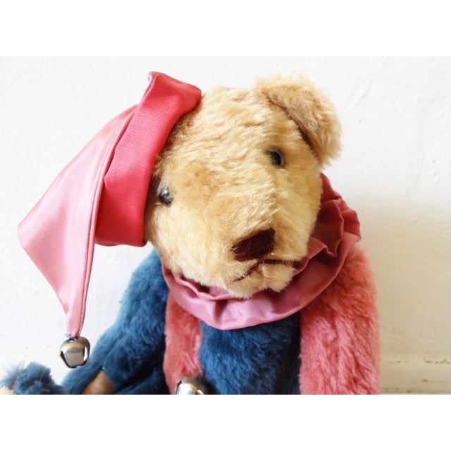 1980s Harlequin Collector's Teddy Bear For Sale - Image 4 of 8