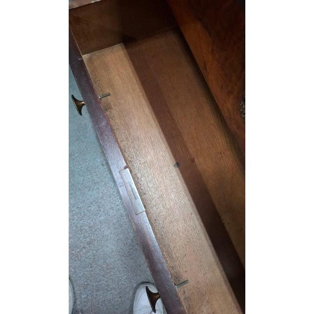 Mid 19th Century Empire-Style Mahogany Chest of Drawers, 1860 For Sale - Image 5 of 9