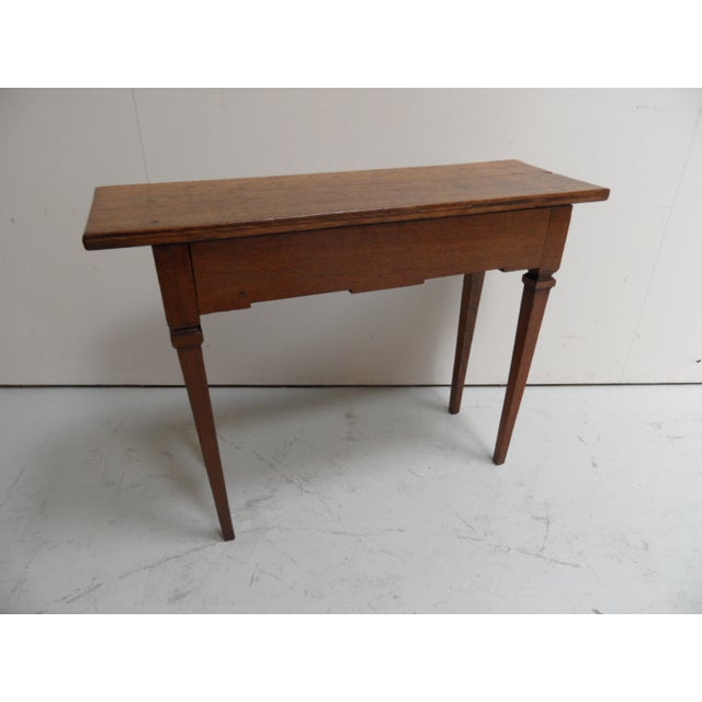 Side Table in Oak For Sale - Image 10 of 11