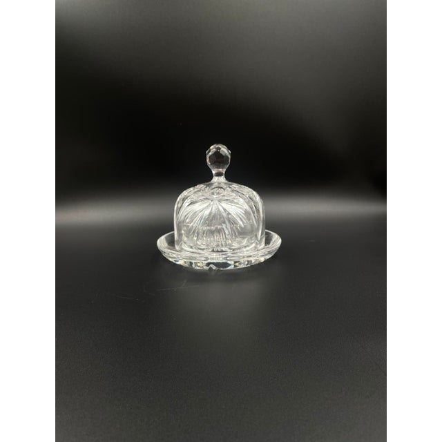 This butter churn, manufactured during the Polish People's Republic era, is made of high-quality crystal glass. It...