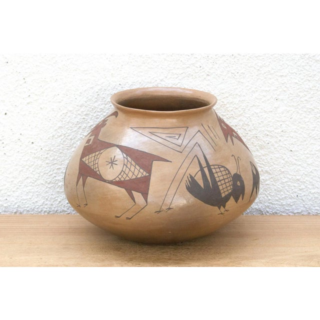 Mata Ortiz Tribal Art Mexican Cantaro For Sale - Image 4 of 11