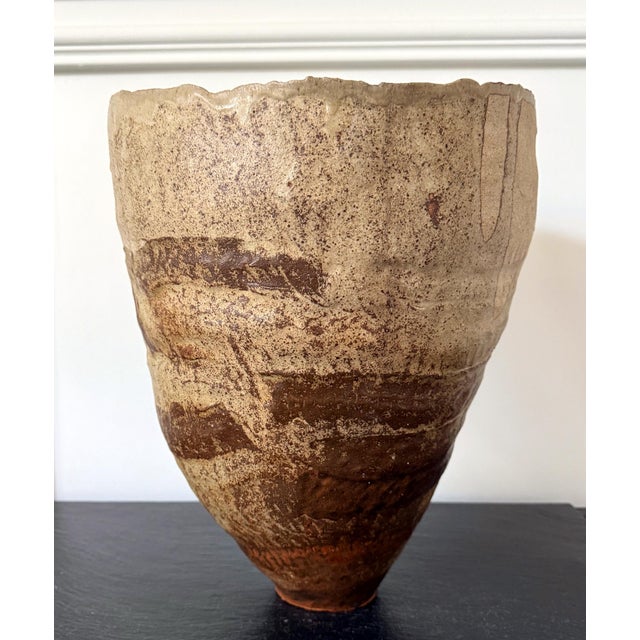 Fine Early Sculptural Ceramic Hand-built Vessel by Ewen Henderson For Sale - Image 15 of 16