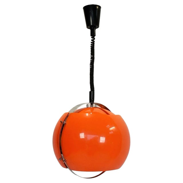 Mid-Century Pendant by Harvey Guzzini, 1970s For Sale - Image 15 of 15