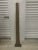 Taupe Set of 2 Faux Sawfish Bill Rostrums on Metal Stands, 1980s For Sale - Image 8 of 11