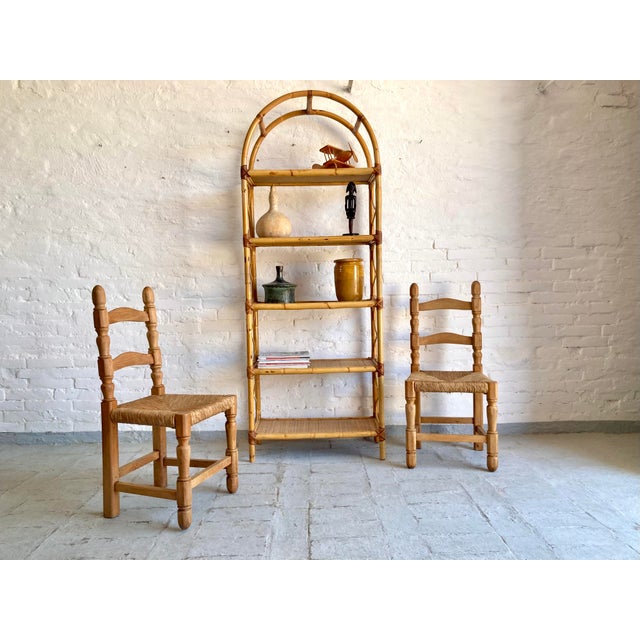 Natural Straw Chairs, Italy, 1970s, Set of 2 For Sale - Image 16 of 16